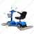 Premium Quality Battery Operated Scooty Mopping Machine For Cleaning, With 1 Year Warranty